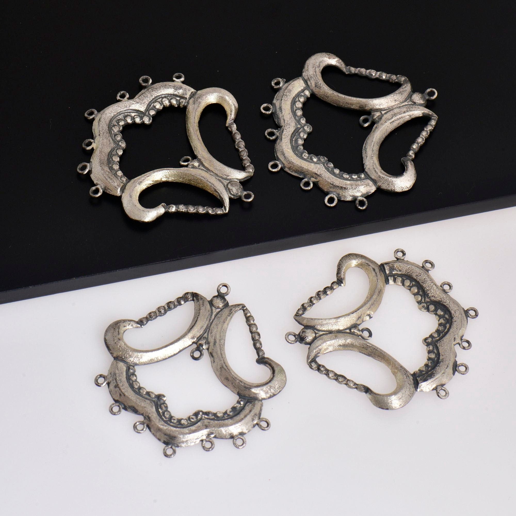 925 Sterling Silver Chandelier Component for Earring, Pendants, Solid Silver Chandelier Connectors, Chandelier Shape Jewelry Findings, S50