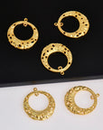 24K Gold Vermeil Chandelier Earring Component, Pendants, Gold Plated 925 Sterling Silver Chandelier Connectors, Jewelry Findings, S53V