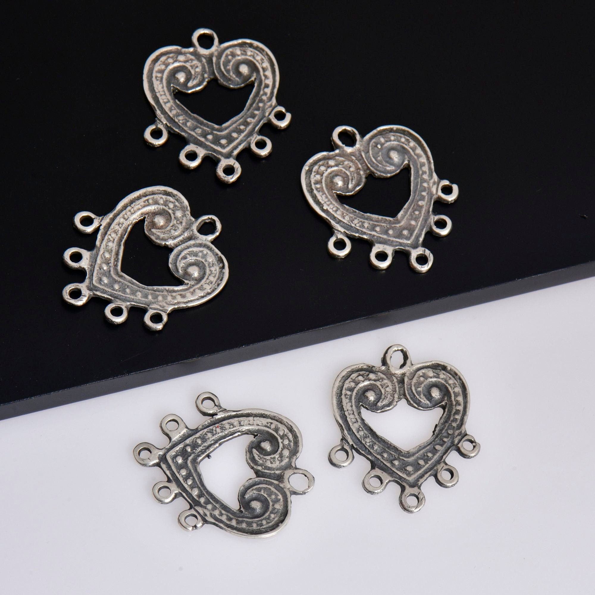 925 Sterling Silver Chandelier Component for Earring, Pendants, Solid Silver Chandelier Connectors, Chandelier Shape Jewelry Findings, S55