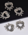 925 Sterling Silver Chandelier Component for Earring, Pendants, Solid Silver Chandelier Connectors, Chandelier Shape Jewelry Findings, S55