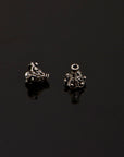 24K Gold Vermeil and 925 Silver Filigree Bead Caps, Handmade Bead Caps, Flower Bead Caps, Spacer Bead Caps, Jewelry Supplies, M/VM83