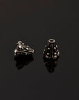 925 Sterling Silver Filigree Bead Caps, Handmade Silver Bead Caps, Solid Silver Bead Caps, Spacer Bead Caps, Jewelry Supply, M84