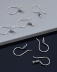 24K Gold Vermeil and 925 Silver Earrings, Plated Earring Hooks, Helix Earrings, Earring Making Supply, Jewelry Making Findings, M45/VM45