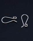 24K Gold Vermeil and 925 Silver Ear Wires, Plated Earring Hooks, Ball Ear Wires, Earrings Making Supply, Jewelry Making Findings, M38/VM38