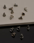 925 Sterling Silver Filigree Bead Caps, Handmade Silver Bead, Solid Silver Bead Caps, Spacer Bead Caps, Jewelry Supply, M92