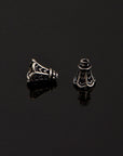 925 Sterling Silver Filigree Bead Caps, Handmade Silver Bead, Solid Silver Bead Caps, Spacer Bead Caps, Jewelry Supply, M92