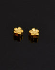 24K Gold Vermeil & 925 Silver Small Daisy Spacer Beads, Handmade Silver Spacer Beads in Gold, Spacer Beads, Jewelry Supplies, M/VM96