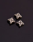 925 Sterling Silver Flat Tube Spacer Beads, Handmade Silver Spacer Beads, Solid Silver Spacer Beads, Jewelry Supply, M102