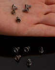 925 Sterling Silver Filigree Bead Caps, Handmade Silver Bead, Solid Silver Bead Caps, Spacer Bead Caps, Jewelry Supply, M92
