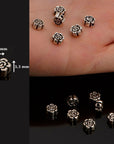 925 Sterling Silver Round Spacer Beads, Handmade Silver Spacer Beads, Solid Silver Spacer Beads, Jewelry Supply, M93