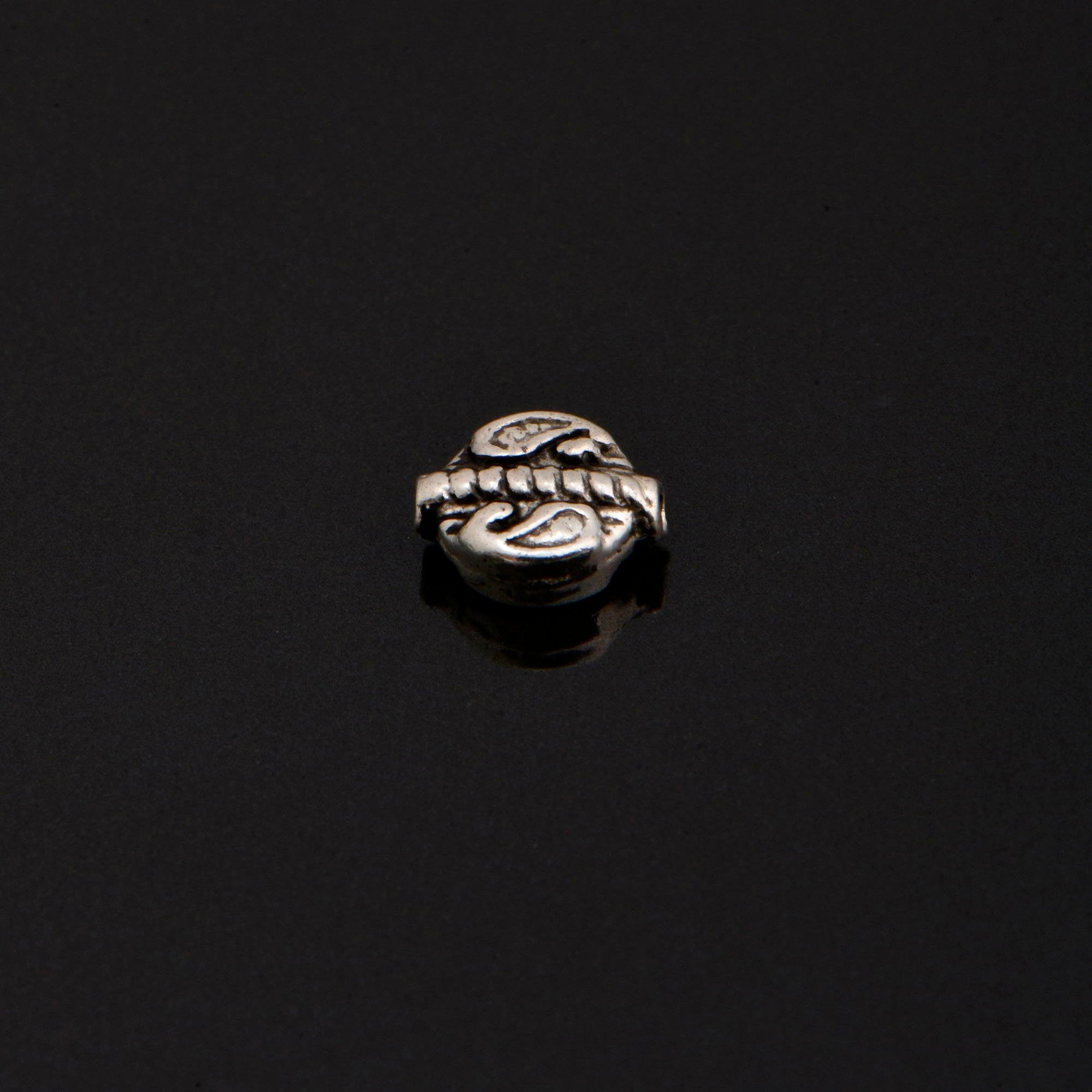 24K Gold Vermeil Turtle Spacer Beads, Handmade Silver Spacer Beads in 24K Gold, 925 Silver Spacer Beads, Jewelry Supplies, M/VM95