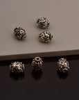 925 Sterling Silver Filigree Beads, Handmade Silver Beads, 925 Solid Silver Beads, Spacer Beads, Jewelry Supply, M109A