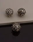 925 Sterling Silver Filigree Beads, Handmade Silver Beads, 925 Solid Silver Beads, Spacer Beads, Jewelry Supply, M109C