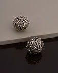 925 Sterling Silver Filigree Beads, Handmade Silver Beads, 925 Solid Silver Beads, Spacer Beads, Jewelry Supply, M109D