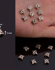 925 Sterling Silver Flat Tube Spacer Beads, Handmade Silver Spacer Beads, Solid Silver Spacer Beads, Jewelry Supply, M102
