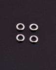 Dia 4mm & Ga.2 925 Sterling Silver CLOSED Jump Rings, tough, High Quality in silver hollow Rings, Jewelry Supplies, Findings, M103A