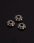 24K Gold Vermeil & 925 Silver Separators, Handmade Silver Beads in Gold, Solid Silver Beads, Spacer Beads, Jewelry Supply, M/VM128