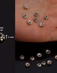 925 Sterling Silver Separators, Handmade Silver Separators, 925 Solid Silver Beads, Spacer Beads, Jewelry Supply, M128