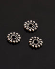 925 Sterling Silver Separators, Handmade Silver Separators, Solid Silver Beads, Spacer Beads, Jewelry Supply, M130B
