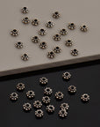 925 Sterling Silver Separators, Handmade Silver Separators, Solid Silver Beads, Spacer Beads, Jewelry Supply, M134A