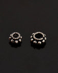 24K Gold Vermeil & 925 Silver Separators, Handmade Silver Beads in Gold, Solid Silver Beads, Spacer Beads, Jewelry Supply, M/VM134 A-B