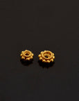24K Gold Vermeil & 925 Silver Separators, Handmade Silver Beads in Gold, Solid Silver Beads, Spacer Beads, Jewelry Supply, M/VM134 A-B