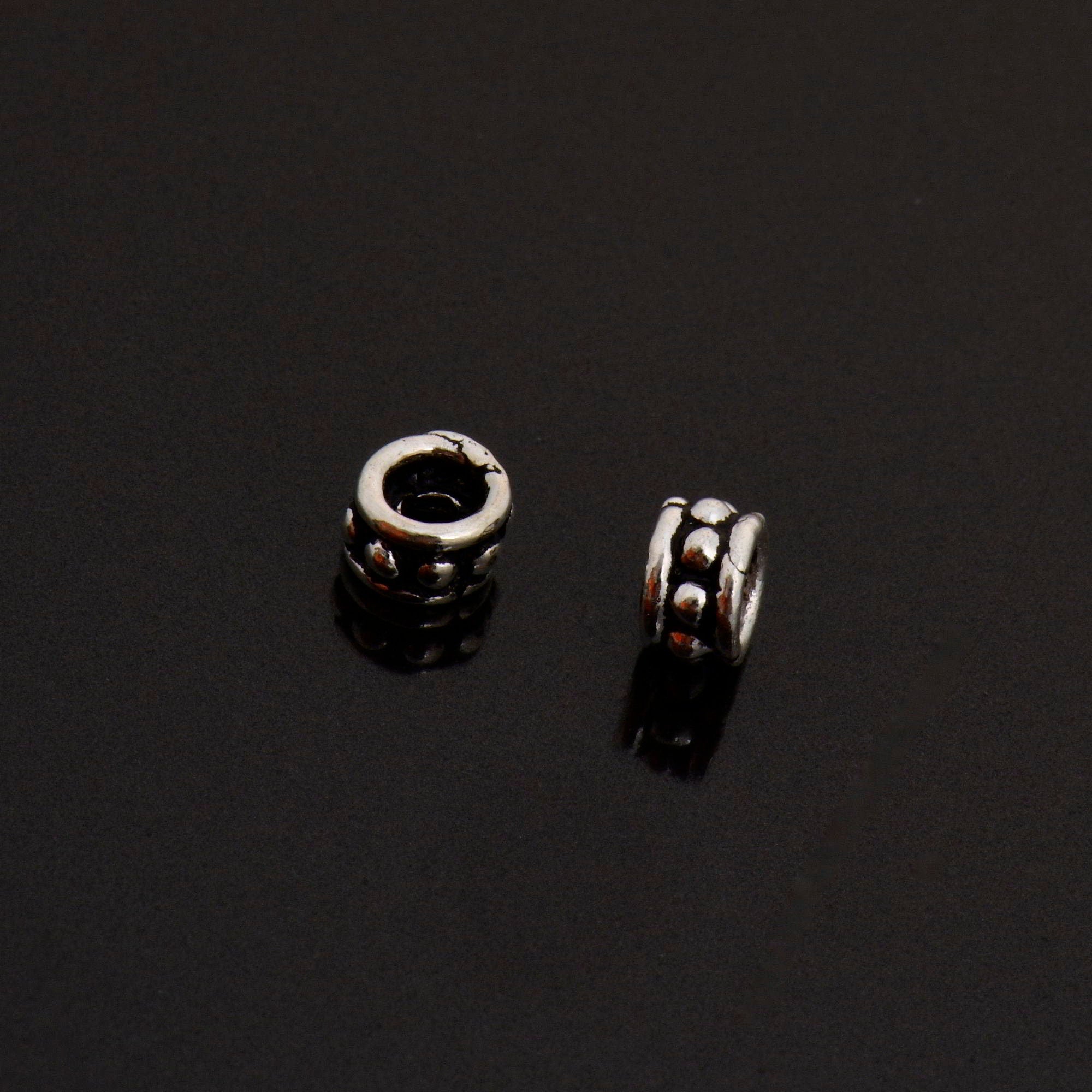 925 Sterling Silver Separators, Handmade Silver Separators, Solid Silver Beads, Spacer Beads, Jewelry Supply, M135A