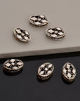24K Gold Vermeil and 925 Silver Flat Tube Spacer Beads, Handmade Silver Spacer Beads in Gold, Silver Spacer Beads, Jewelry Supplies, M/VM120