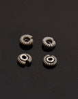 925 Sterling Silver Separators, Handmade Silver Separators, Solid Silver Beads, Spacer Beads, Jewelry Supply, M126