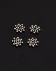 925 Sterling Silver Separators, Handmade Silver Separators, Solid Silver Beads, Spacer Beads, Jewelry Supply, M127