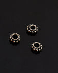 925 Sterling Silver Separators, Handmade Silver Separators, Solid Silver Beads, Spacer Beads, Jewelry Supply, M134B