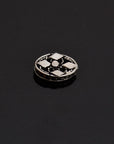 925 Sterling Silver Flat Tube Spacer Beads, Handmade Silver Spacer Beads, Solid Silver Spacer Beads, Jewelry Supply, M120