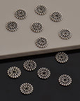925 Sterling Silver Separators, Handmade Silver Separators, Solid Silver Beads, Spacer Beads, Jewelry Supply, M132B