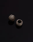 925 Sterling Silver Large Hole Bead Rings, Silver Hole Beads Rings, Solid Silver Rings, Jewelry Making Findings, M138