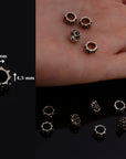 925 Sterling Silver Large Hole Bead Rings, Silver Hole Beads Rings, Solid Silver Rings, Jewelry Making Findings, S61