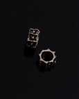 925 Sterling Silver Large Hole Bead Rings, Silver Hole Beads Rings, Solid Silver Rings, Jewelry Making Findings, S61