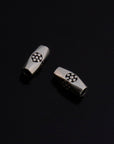 24K Gold Vermeil & 925 Silver Large Hole Tube Beads, Tube Beads in Gold, Large Hole Tube Beads, Silver Tube Beads, S59V - S59