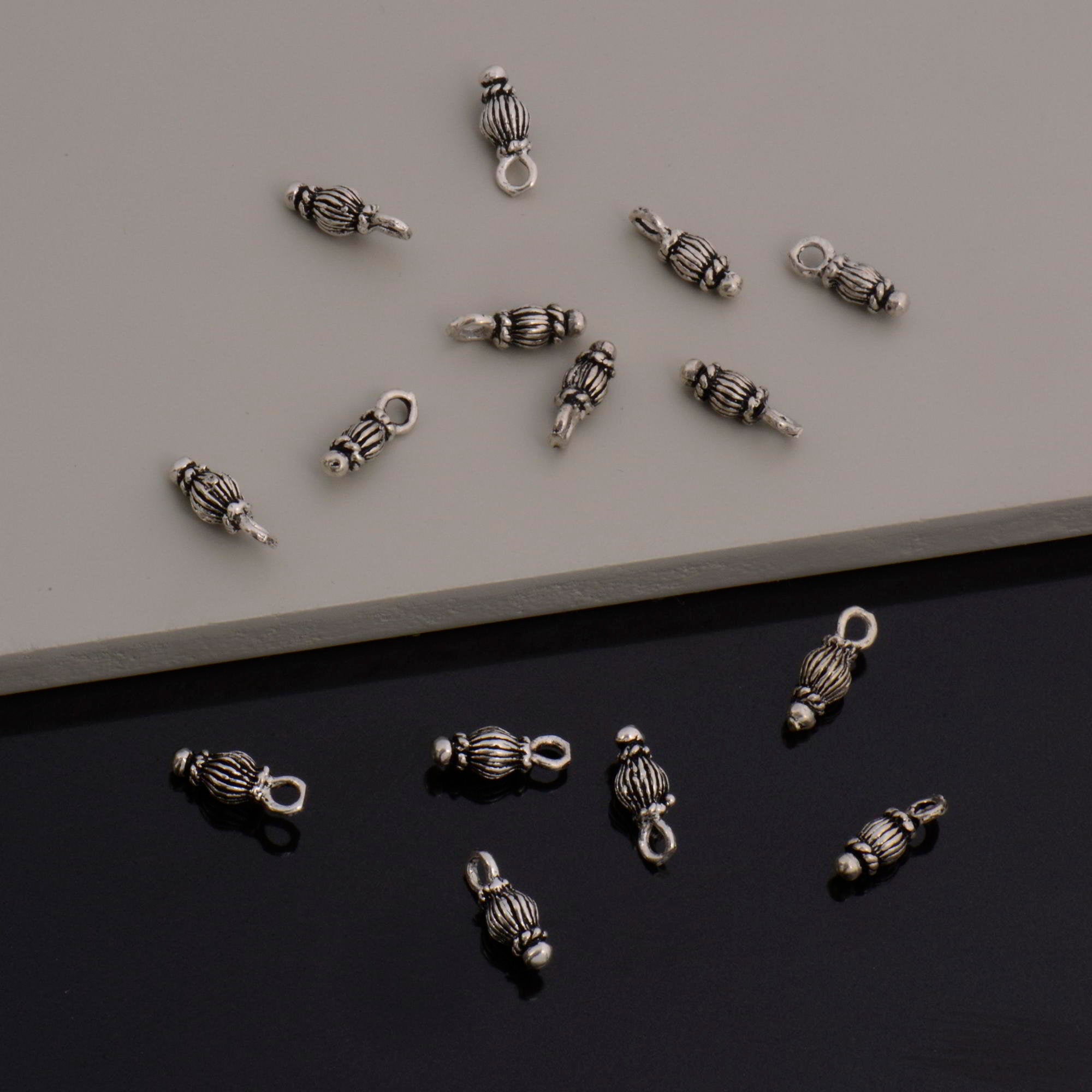 925 Sterling Silver Dangle Charm, Solid Silver Dangle Charm, Necklace Dangle Charm, Earrings Dangle Charm, S71