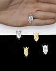 925 Sterling Silver & 24K Gold Vermeil Miraculous Virgin Rosary Classical Center, Jewelry Supply, R16-RV16