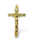 925 Sterling Silver & 24K Gold Vermeil Straight I.N.R.I Pendant, Jewelry Supply, R29P-RV29P