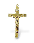 925 Sterling Silver & 24K Gold Vermeil Straight I.N.R.I Pendant, Jewelry Supply, R29P-RV29P