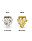 925 Sterling Silver and 24K Gold Vermeil Urartian inspired Pendants and Dangles, Jewelry Making, M/VM159