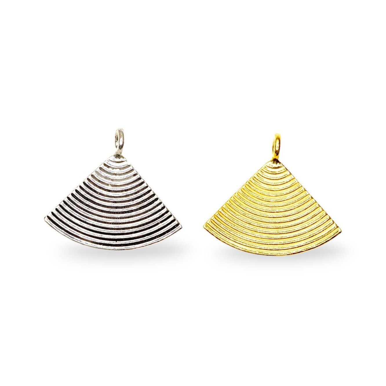 925 Sterling Silver and 24K Gold Vermeil Urartian inspired Pendants and Dangles, Jewelry Making, M/VM160