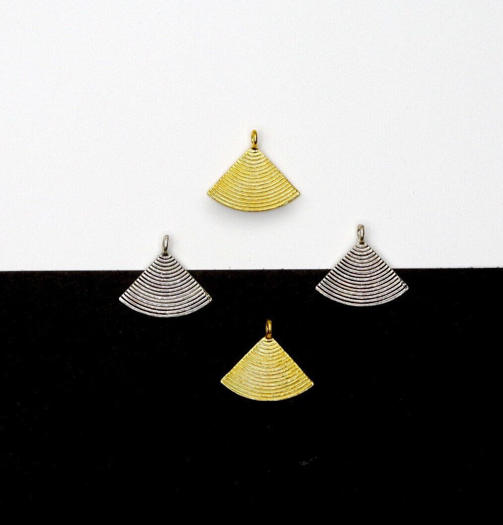 925 Sterling Silver and 24K Gold Vermeil Urartian inspired Pendants and Dangles, Jewelry Making, M/VM160