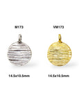 925 Sterling Silver and 24K Gold Vermeil Urartian inspired Pendants and Dangles, Jewelry Making, M/VM173