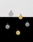 925 Sterling Silver and 24K Gold Vermeil Urartian inspired Pendants and Dangles, Jewelry Making, M/VM173