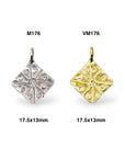 925 Sterling Silver and 24K Gold Vermeil Urartian inspired Pendants and Dangles, Jewelry Making, M/VM176