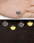 925 Sterling Silver and 24K Gold Vermeil Urartian inspired Pendants and Dangles,Jewelry Making, M/VM183