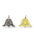 925 Sterling Silver and 24K Gold Vermeil Urartian inspired Pendants and Dangles, Jewelry Making, M/VM184