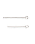 925 Sterling Silver & 24K Gold Vermeil EXTRA STRONG thickness 0,90mm (19 Gauge) Length 22 mm Special Eye Pins for Chain Rosaries, M/VM194A